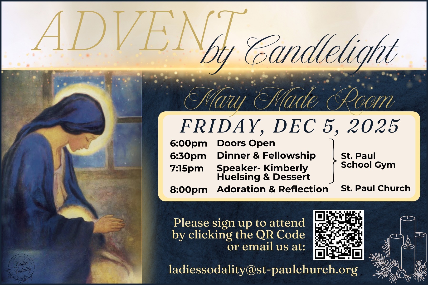 Advent By Candlelight 2025 Speaker
