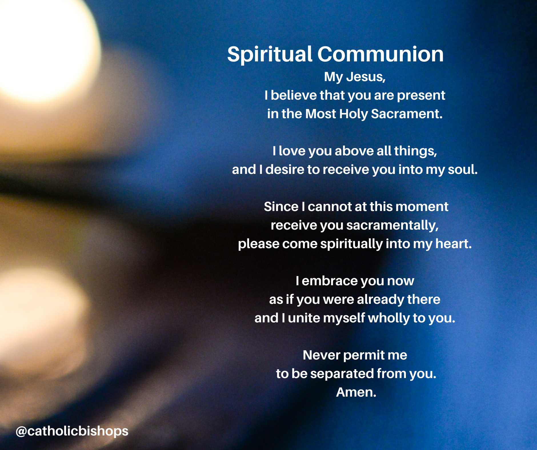 Spiritual Communion