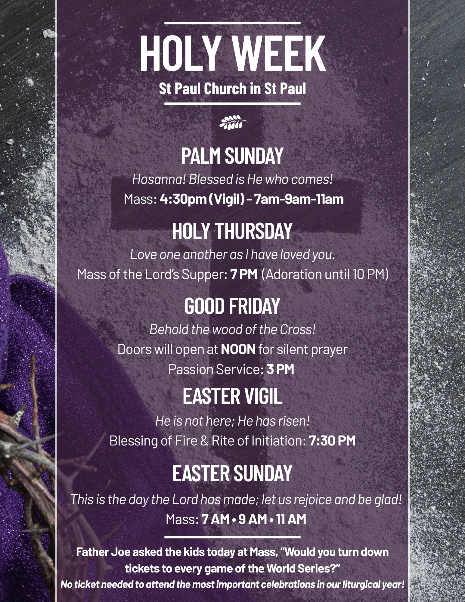 Holy Week